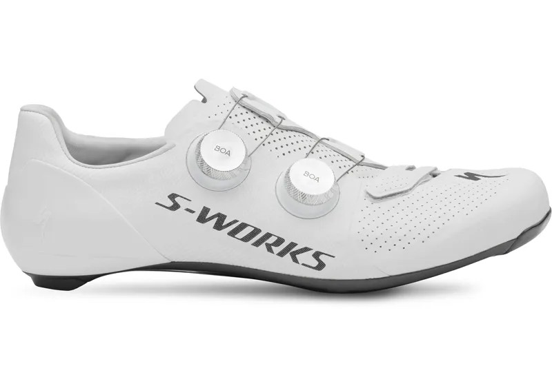 Shop Soiled SWorks 7 Mens Road Cycling Shoes White Size 45